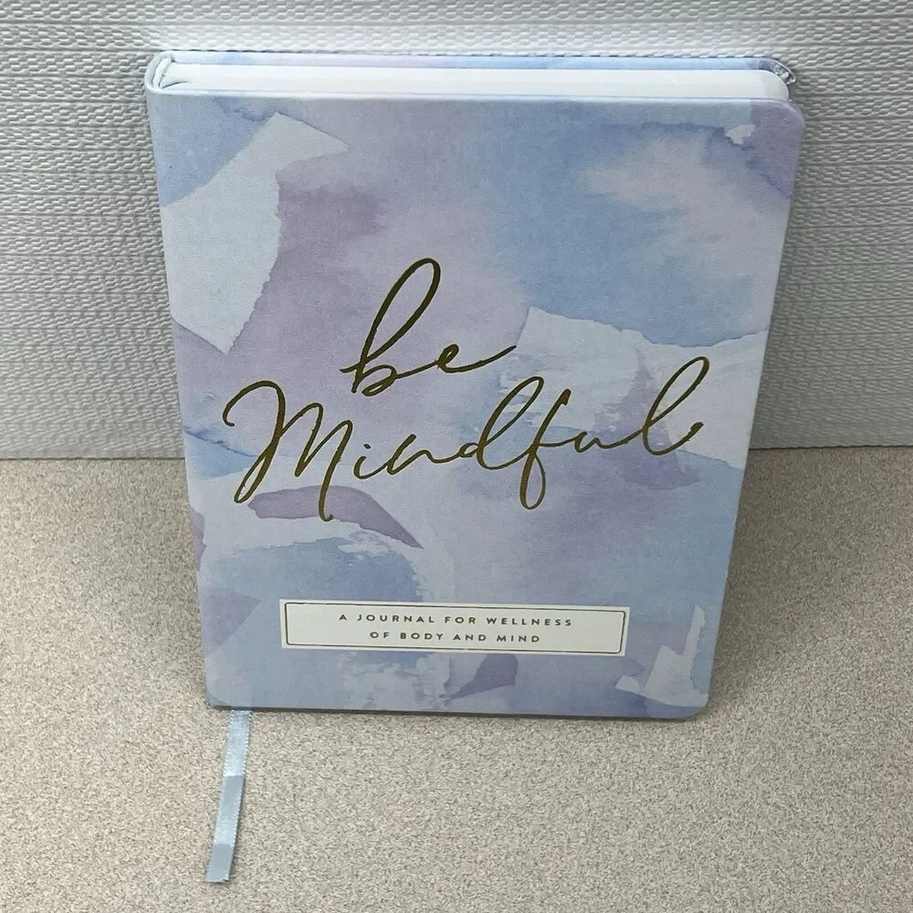 Eccolo Be Mindful Hardcover Notebook Journal Lined Watercolor